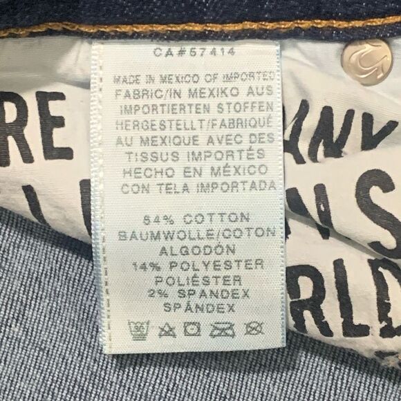 True Religion Womens Size 27 Halle Mid Rise Super Skinny Denim Jeans Blue - Picture 8 of 11